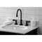 Kingston Brass KS2985PKL Duchess Widespread Bathroom Faucet W/ Brass Pop-Up, Bronze KS2985PKL - alternate 2